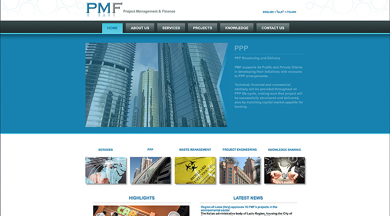  PMF Project Management & Finance (UAE) web site
